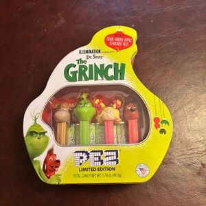 Dr. Seuss The Grinch PEZ Dispenser Set - New Limited Edition